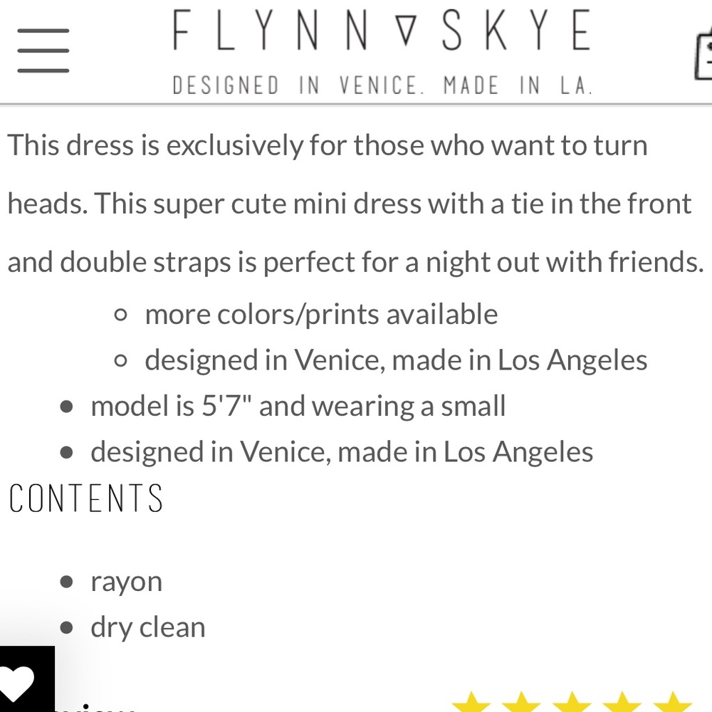 Flynn Skye Bri Mini Dress - Picture 7 of 8
